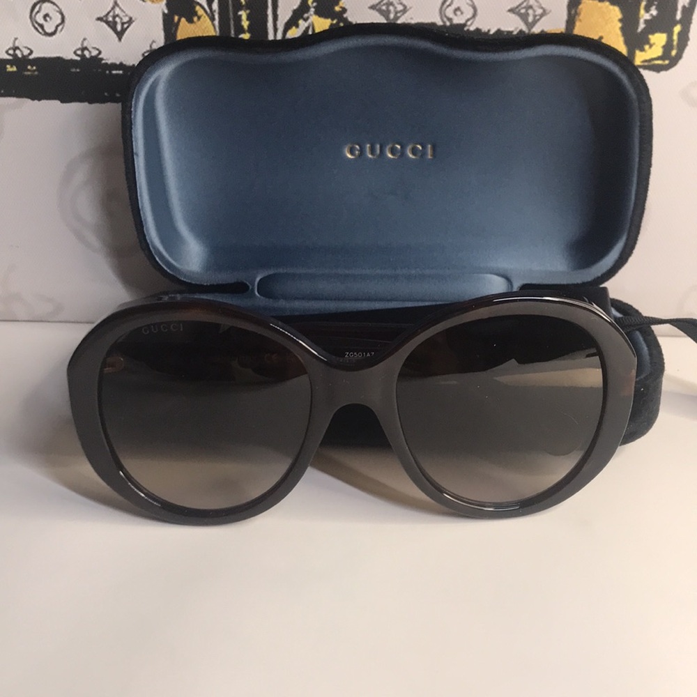 New Authentic Gucci Brown Sunglasses GG0368s 002 - Picture 13 of 13